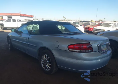 2002 Chrysler Sebring Limited из США, поврежденный, VIN 1C3EL65R72N101506